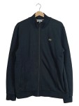 Vorschaubild 1 von Sweatjacke Herren Gr. 52/L Schwarz Baumwolle Uni Sportlich Langarm Logo
