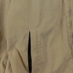 Vorschaubild 4 von Übergangsjacke Herren Beige Gr. 50/M Polyester Uni Casual Langarm