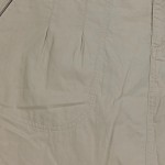 Vorschaubild 4 von Minirock Damen Beige Gr. 38/M Baumwolle Uni Outdoor Freizeit