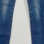 Vorschaubild 5 von Jeans Slim Fit Kinder Blau Gr. 140 Baumwolle Uni Casual Freizeit Logo