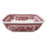 Vorschaubild 1 von Fasan Dekoschale Porzellan Rot 12 cm Klassisch