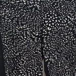 Vorschaubild 3 von Leggings Damen Schwarz Gr. 42 Grafisch Casual Freizeit Minimalistisch