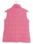 Vorschaubild 2 von Steppweste Kinder Gr. 158 Pink Polyester Uni Casual Ärmellos Freizeit