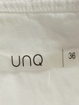 Vorschaubild 3 von Blusenkleid Damen Gr. 36/S Weiß Baumwolle Casual Frühjahr/Sommer Knopf