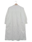 Vorschaubild 2 von Blusenkleid Damen Gr. 36/S Weiß Baumwolle Casual Frühjahr/Sommer Knopf