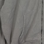 Vorschaubild 4 von Sweatjacke Herren Grau Gr. 54/XL Baumwolle Tiermotive Streetwear