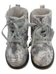 Vorschaubild 2 von Stiefel Kinder Gr. 26 Grau Kunststoff Reißverschluss 1.5 cm Casual