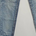 Vorschaubild 5 von Jeans Straight Leg Herren Gr. W30/30/S Blau Baumwolle Uni Casual