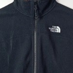 Vorschaubild 4 von Fleecejacke Damen Schwarz Gr. 44/XXL Polyester Uni Outdoor Logo
