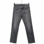 Vorschaubild 1 von Jeans Straight Leg Herren Grau Gr. W29/46/S Baumwolle Uni L31