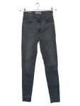 Vorschaubild 1 von Jeans Skinny Fit Damen Schwarz Gr. W27/36/S Baumwolle Uni Casual Freizeit