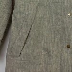 Vorschaubild 5 von Outdoorjacke Damen Gr. 42/XL Grau Polyester Meliert Langarm Kapuze