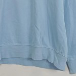 Vorschaubild 5 von Sweatshirt Herren Gr. 54/XL Blau Baumwolle Uni Sportlich Langarm Freizeit