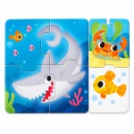Vorschaubild 1 von Carotina Baby Puzzle Wildtiere Meeresbewohner 24 Teile ab 1-4 Jahre