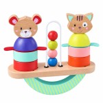 Vorschaubild 2 von Stapelspiel Motorik Spielzeug Mehrfarbig Friends Katze Holz
