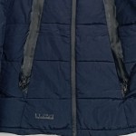 Vorschaubild 5 von Steppjacke Herren Gr. 48/M Schwarz Polyester Uni Casual Langarm Freizeit