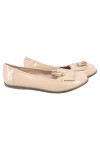 Vorschaubild 1 von Damen Ballerinas Beige Elegant Quasten Lack-Optik Gr. 38