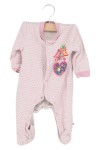 Vorschaubild 1 von Kinder Schlafanzug Gr. 68 Rosa Casual Kawaii Baumwolle Punkte