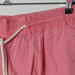 Vorschaubild 4 von Badeshorts Herren Pink Gr. 48 Baumwolle Uni Casual Freizeit Logo
