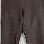 Vorschaubild 4 von Leggings Damen Gr. 34/XS Braun Polyester Uni Modern Casual L28