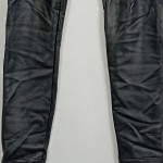 Vorschaubild 5 von Leggings Damen Gr. 34/XS Schwarz Polyurethan Uni Modern Freizeit L28