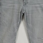 Vorschaubild 4 von Jeans Regular Fit Herren Grau Gr. W36/52/L Baumwolle Uni Casual Logo