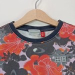 Vorschaubild 4 von Sweatshirt Kinder Gr. 134 Mehrfarbig Baumwolle Blumenmuster Casual Langarm
