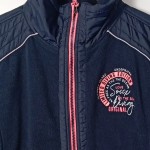 Vorschaubild 4 von Fleecejacke Damen Blau Gr. 44/XXL Polyester Uni Sportlich Langarm Freizeit