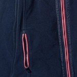 Vorschaubild 5 von Fleecejacke Damen Blau Gr. 44/XXL Polyester Uni Sportlich Langarm Freizeit