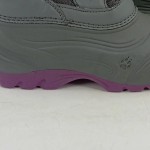 Vorschaubild 5 von Schneestiefel Kinder Gr. 32 Grau Kunststoff Zugbandverschluss Uni