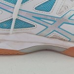 Vorschaubild 4 von Sportschuhe Damen Gr. 40 Weiß Textil Schnürung Sportlich Uni Logo