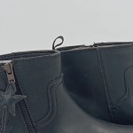 Vorschaubild 4 von Stiefel Kinder Gr. 31 Schwarz Textil Reißverschluss 3 cm Casual Alltag