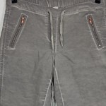 Vorschaubild 3 von Cargohose Damen Gr. W31/40/L Grau Baumwolle Uni Casual Freizeit 43 cm L30