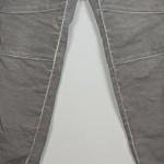 Vorschaubild 4 von Cargohose Damen Gr. W31/40/L Grau Baumwolle Uni Casual Freizeit 43 cm L30
