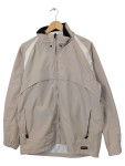 Vorschaubild 1 von Windjacke Damen Beige Gr. 38/M Polyester Uni Sportlich Langarm Logo