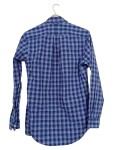 Vorschaubild 2 von Freizeithemd Herren Blau Gr. 44/XS Baumwolle Kariert Casual