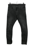 Vorschaubild 1 von Jeans Slim Fit Herren Gr. W34/50/M Schwarz Baumwolle Uni Casual Logo