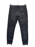 Vorschaubild 2 von Ripped Jeans Damen Gr. W32/42/XL Schwarz Baumwolle Uni Casual 41 cm 69 cm
