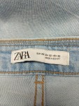 Vorschaubild 3 von Ripped Jeans Damen Blau Gr. W32/42/XL Baumwolle Uni Streetwear 40 cm Knopf