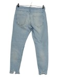 Vorschaubild 2 von Ripped Jeans Damen Blau Gr. W32/42/XL Baumwolle Uni Streetwear 40 cm Knopf