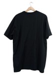 Vorschaubild 2 von T-Shirt Herren Schwarz Gr. 52/L Baumwolle Uni Casual Kurzarm Freizeit