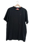 Vorschaubild 1 von T-Shirt Herren Schwarz Gr. 52/L Baumwolle Uni Casual Kurzarm Freizeit