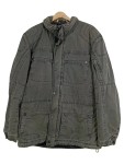 Vorschaubild 1 von Outdoorjacke Herren Gr. 52/L Grün Baumwolle Uni Langarm Polyester