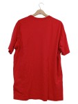 Vorschaubild 2 von T-Shirt Herren Rot Gr. 52/L Baumwolle Uni Basic Kurzarm Freizeit Logo