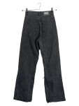 Vorschaubild 2 von Jeans Straight Leg Damen Gr. W25/32/XXS Schwarz Baumwolle Uni Freizeit