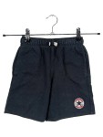 Vorschaubild 1 von Shorts Kinder Gr. 104 Schwarz Baumwolle Uni Sportlich Freizeit Logo
