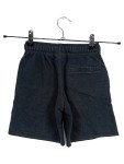 Vorschaubild 2 von Shorts Kinder Gr. 104 Schwarz Baumwolle Uni Sportlich Freizeit Logo