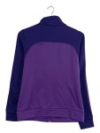Vorschaubild 2 von Trainingsjacke Damen Lila Gr. 34/XS Polyester Streifen Sportlich Langarm