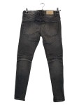 Vorschaubild 2 von Jeans Slim Fit Herren Grau Gr. W28/44/XS Baumwolle Uni Streetwear Freizeit