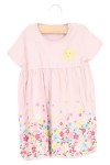 Vorschaubild 1 von Kinder Freizeitkleid Gr. 128 Rosa Blumenmuster Casual